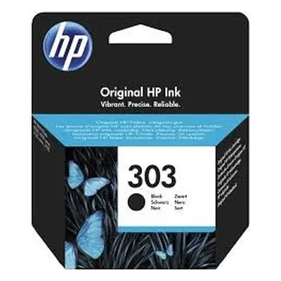 Cartridge HP č.303 - T6N02A (Černá - black) - Originál