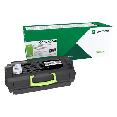 Toner Lexmark 63B2X00 (Černý) - Originál