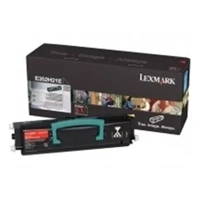 Toner Lexmark E352H21 (Černý) - Originál