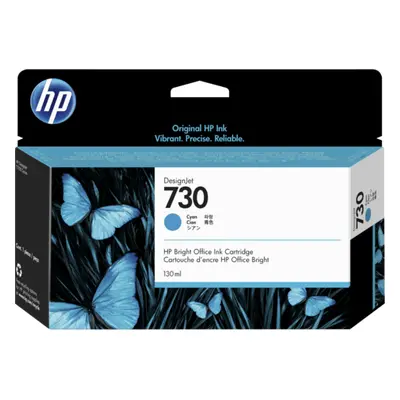 Zásobník HP č.730 - P2V62A (Azurový) -130ml - Originál