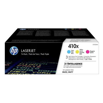 Tonery - Multi Pack HP č.410X - CF252XM (Azurový, purpurový, žlutý) - Originál