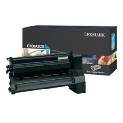 Toner Lexmark C780A2CG (Azurový) - Originál