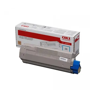 Toner OKI 45396303 (Azurový) - Originál