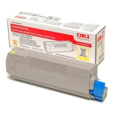 Toner OKI 43381905 (Žlutý) - Originál