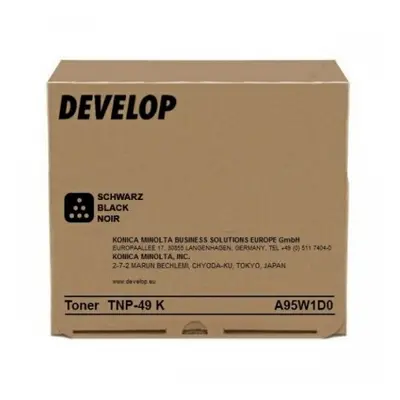 Toner Develop č.TNP-49K - A95W1D0 (Černý) - Originál