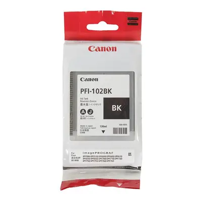 Zásobník Canon č.102 - PFI-102Bk (Černý) CF0895B001AA - Originál