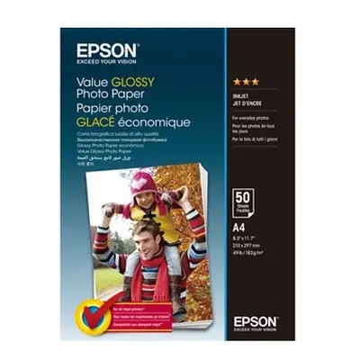 Epson C13S400036 'Value Glossy Photo Paper'(A4, 50 listů, 200 g/m2)