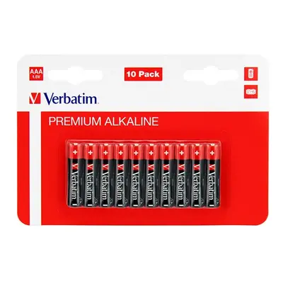 VERBATIM baterie AAA 1,5V Alkalické blister 10ks