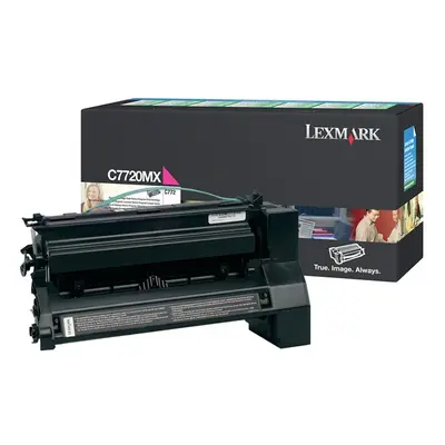 Toner Lexmark C7720MX (Purpurový) (return) - Originál