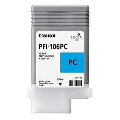 Zásobník Canon č.106 - PFI-106PC (Světle azurový) 6625B001 - Originál