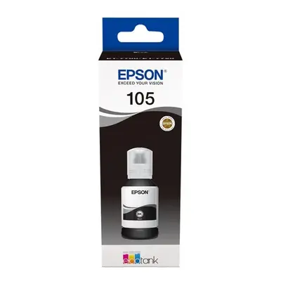 Lahev s inkoustem Epson č.105 - T00Q1 (Černá) - Originál