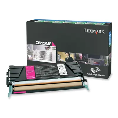 Toner Lexmark C5220MS (Purpurový) (Return) - Originál