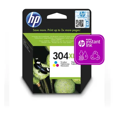 Cartridge HP č.304XL - N9K07A (Barevná) - Originál