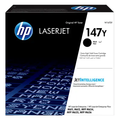 Toner HP č.147Y - W1470Y (Černý - black) - Originál