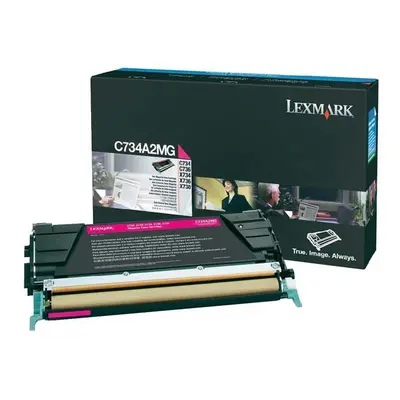 Toner Lexmark C734A2MG (Purpurový) - Originál