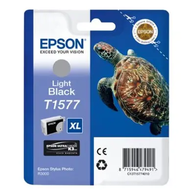 Zásobník Epson T1577 (Šedý) XL - Originál