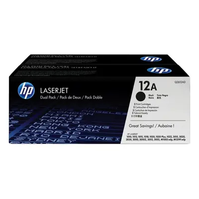 Tonery - Multi Pack HP č.12A - Q2612AD (Černý - black) - Originál