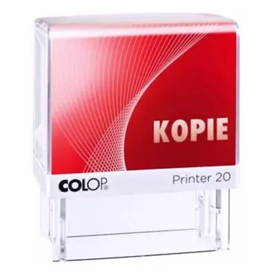 Razítko Colop Printer 20/L, samobarvící, s textem KOPIE, červené