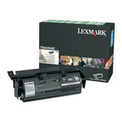 Toner Lexmark T654X04E (Černý) (return) - Originál