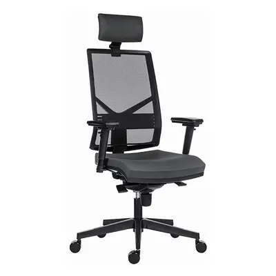 Powerton Kancelářské ergonomické křeslo Marie, Šedé