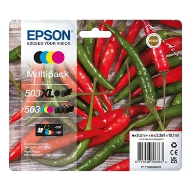 Zásobníky - Multi Pack Epson č.503XL/503 - T09R9 (Černé, azurové, purpurové, žluté) - Originál