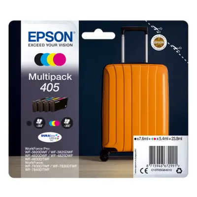 Zásobníky - Multi Pack Epson č.405 - T05G6 (Černé, azurové, purpurové, žluté) - Originál