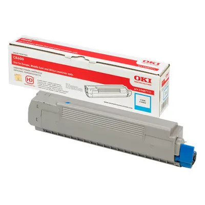 Toner OKI 43487711 (Azurový) - Originál