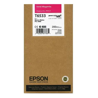 Zásobník Epson T6533 (Živě purpurový) - Originál