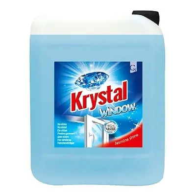 Prostředek čisticí Krystal, na okna a skla, 5 l