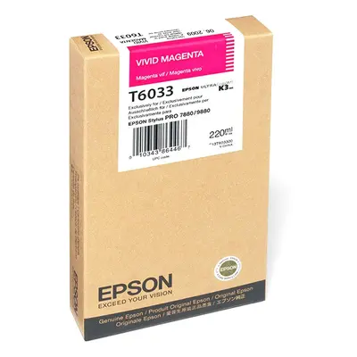 Zásobník Epson T6033 (Živě purpurový) (původně T5633) - Originál