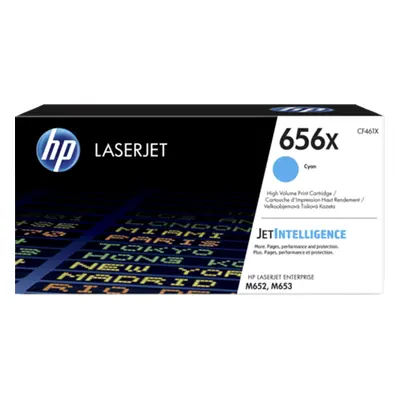 Toner HP č.656X - CF461X (Azurový) - Originál