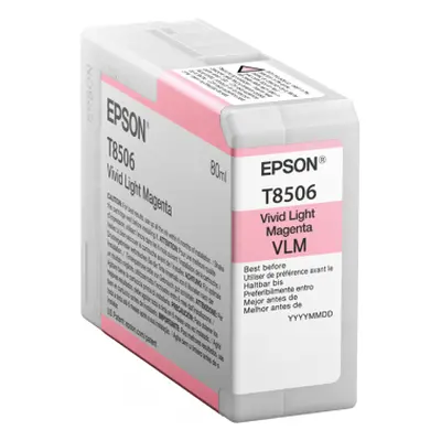 Zásobník Epson T8506 (Světle purpurový) UltraChrome HD - Originál