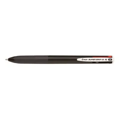 Pero kuličkové Pilot Super Grip G-4, 1 mm, čtyřbarevka, černé