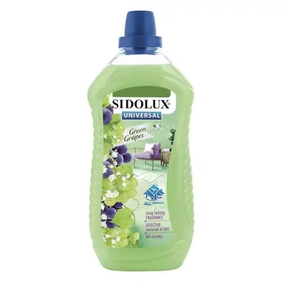 Prostředek čisticí Sidolux, univerzální, 1 l, Green Grapes