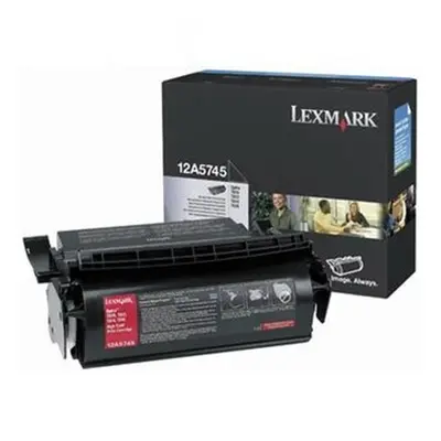 Toner Lexmark 12A5745 (Černý) - Originál