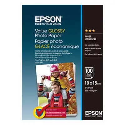 Epson C13S400039 'Value Glossy Photo Paper'(10x15cm, 100 listů, 183 g/m2)