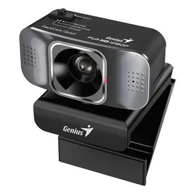 Genius Full HD Webkamera FaceCam Quiet 1920x1080 USB 2.0 černá Windows 7 a vyšší FULL HD, 30 FP