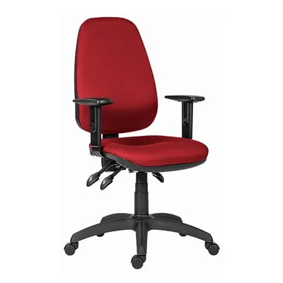 Powerton Kancelářské ergonomické křeslo Anna, Červené