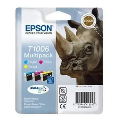 Zásobníky - Multi Pack Epson T1006 (Azurové, purpurové, žluté) - Originál