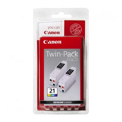 Cartridge - Multi Pack Canon č.21 - BCI-21CTWIN (Barevná) (2 kusy) - Doprodej - Originál