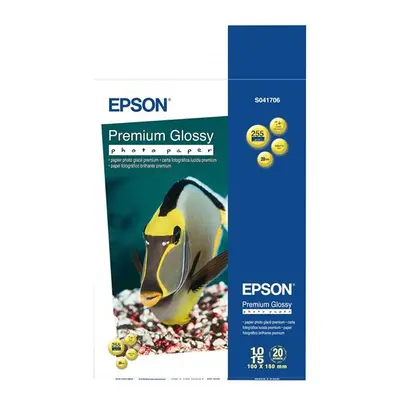 Epson S041706-10x15 'Premium Glossy Photo '(10x15cm, 20 listů, 255 g/m2)