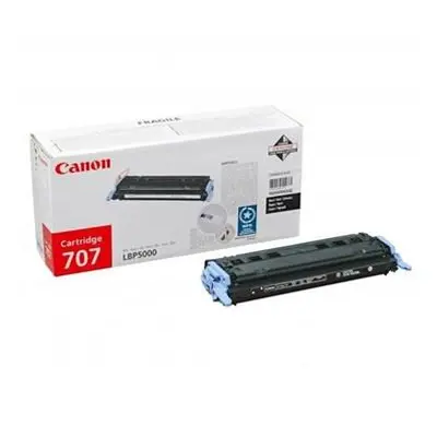 Toner Canon č.707 - CRG-707Bk (Černý) - Originál