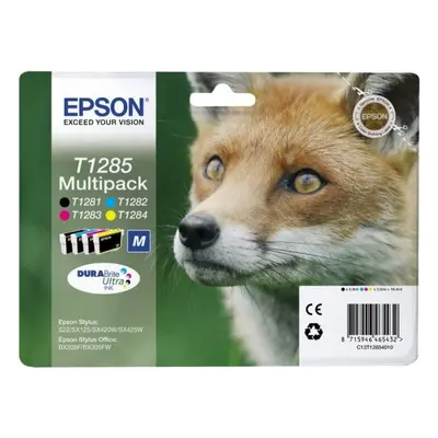 Zásobníky - Multi Pack Epson T1285 (Černé, azurové, purpurové, žluté) - Originál