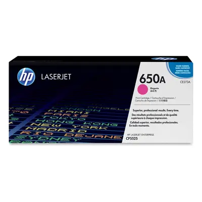 Toner HP č.650A - CE273A (Purpurový) - Originál