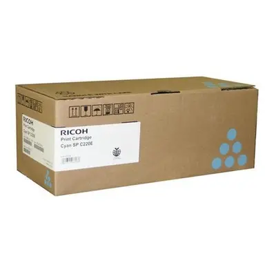 Toner Ricoh SP-C220C (Azurový) 406766, 406053, 406145, 407645 - Originál