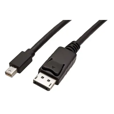 Neutralle Video kabel mini DisplayPort samec - DisplayPort samec 2m černý