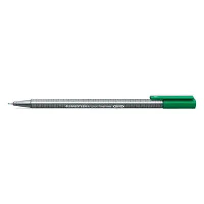 Popisovač Staedtler Triplus liner 334, 0,3 mm, zelený