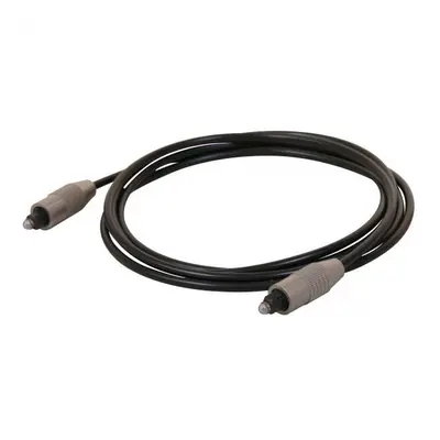 Audio kabel SPDIF OPTICAL TOSLINK samec - TOSLINK samec 2m černá