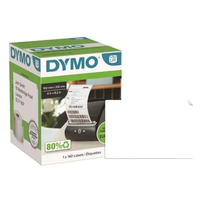 Dymo 2166659 (210x900mm, 1 role, ) papírové štítky bílé, 140ks