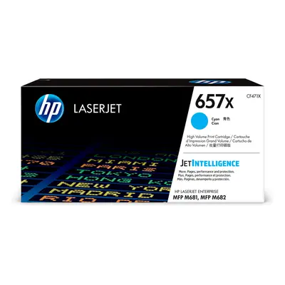 Toner HP č.657X - CF471X (Azurový) - Originál